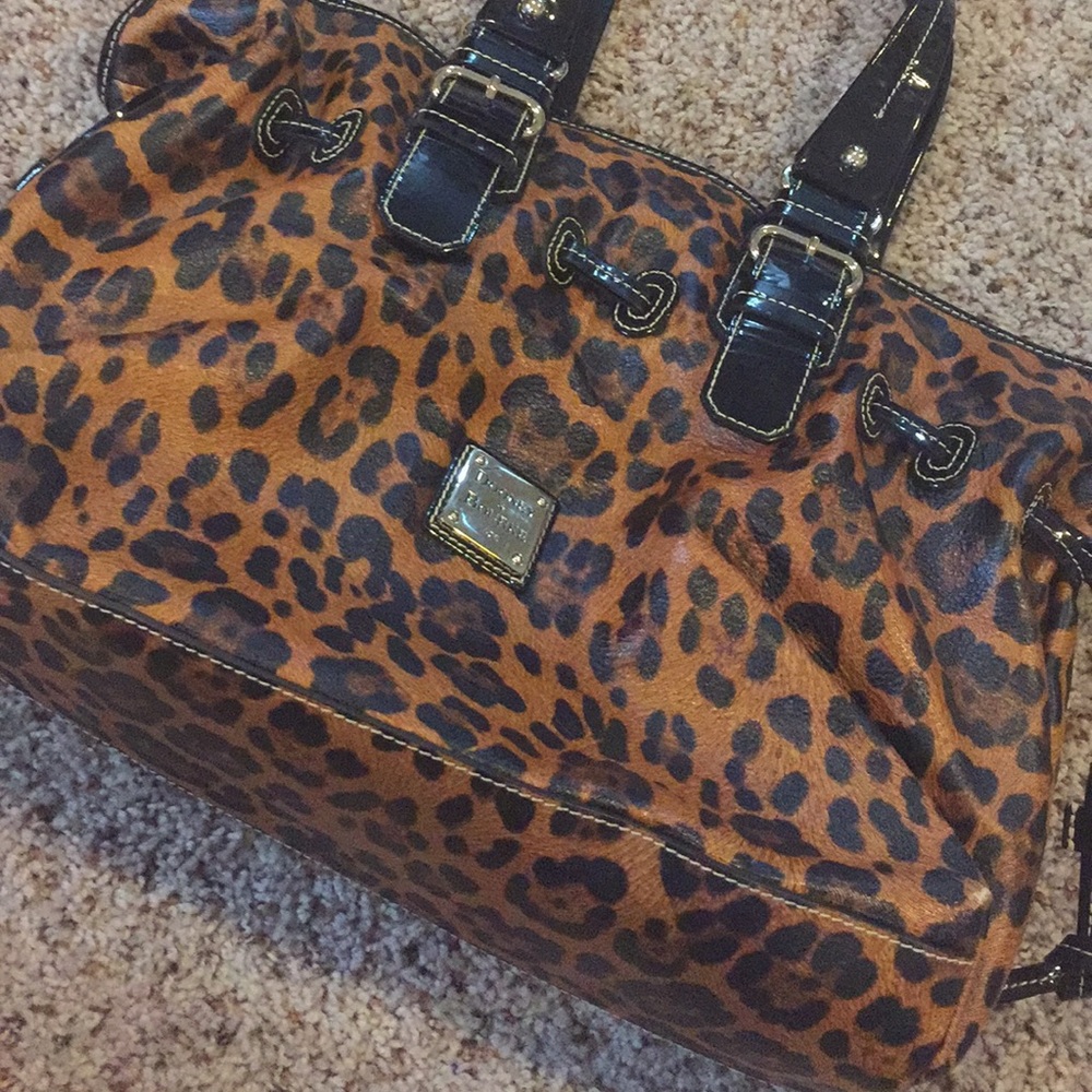 Dooney and bourke leopard bag